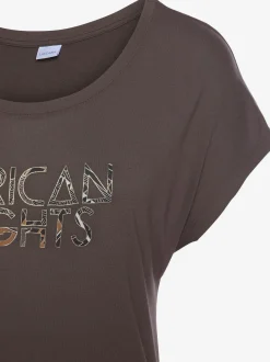Chemise de nuit à encolure ronde