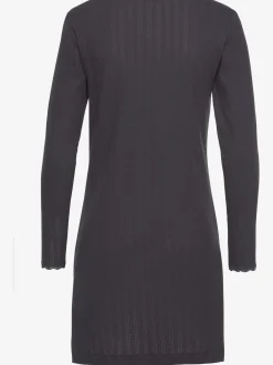 Chemise de nuit courte fantaisie en tricot ajouré