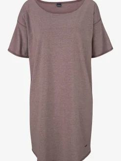 Chemise de nuit décontractée effet chiné