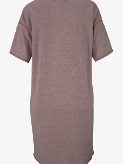 Chemise de nuit décontractée effet chiné