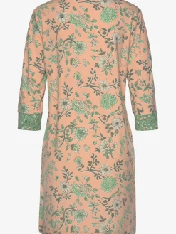 Chemise de nuit fantaisie, imprimé floral