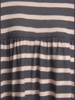 Chemise de nuit robe de nuit courte à motif