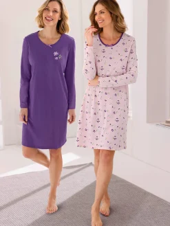 Chemises de nuit jersey fin