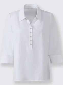 Chemisier à enfiler 50% coton