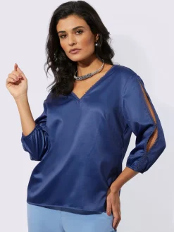 Chemisier à enfiler en polyester recyclé