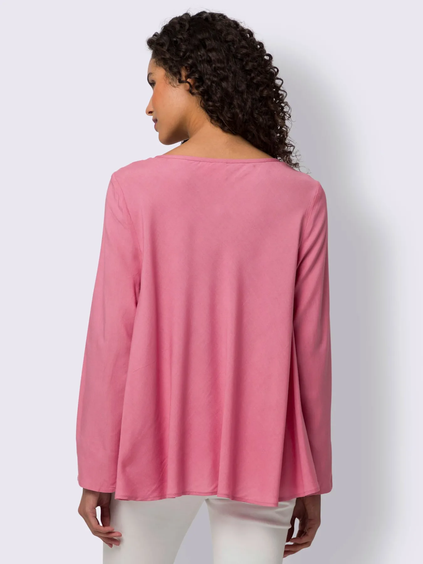 Chemisier à manches longues pure viscose