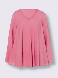 Chemisier à manches longues pure viscose