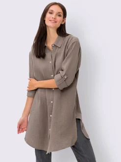 Chemisier en coton pur coton