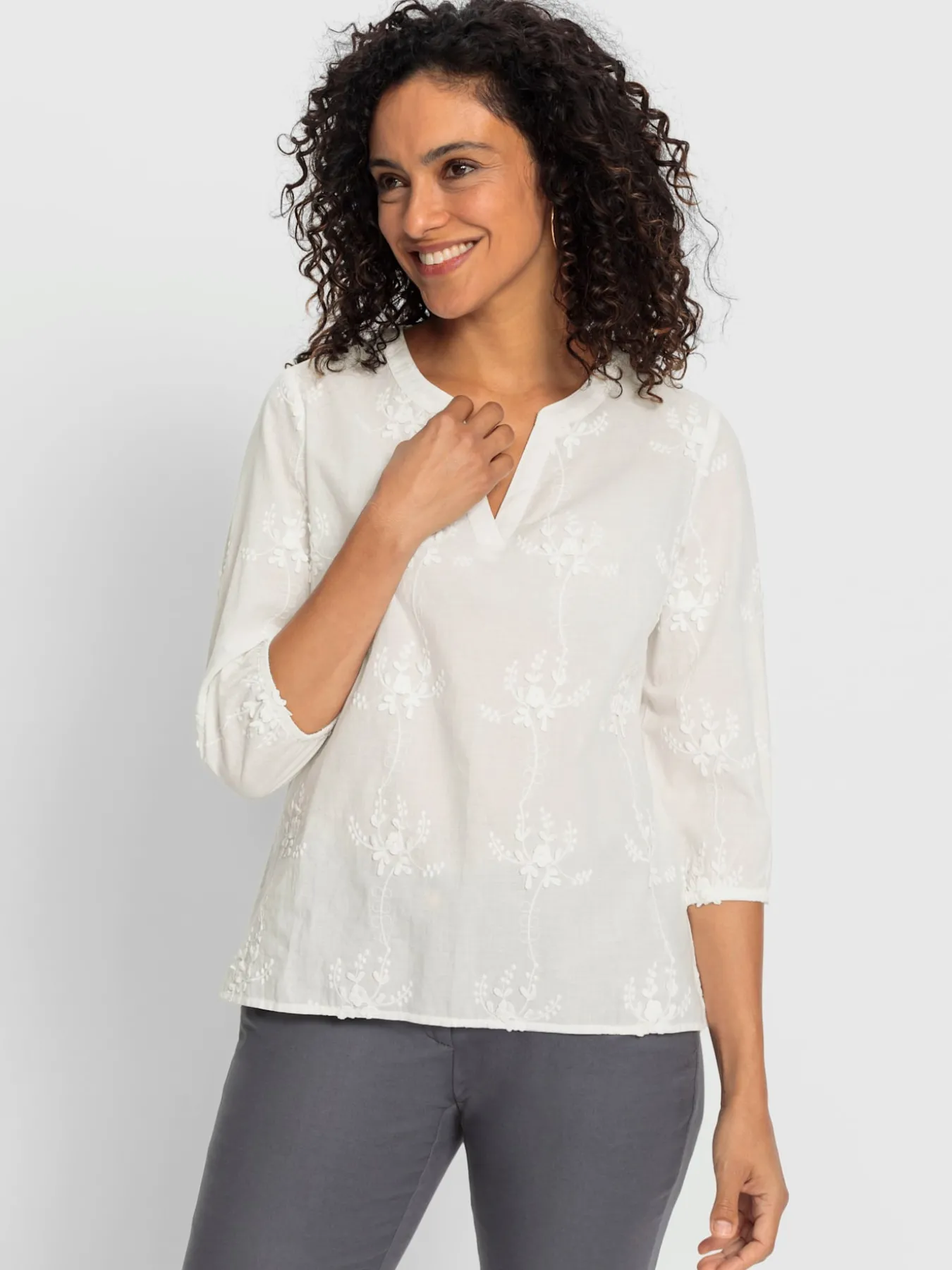 Chemisier en coton pur coton