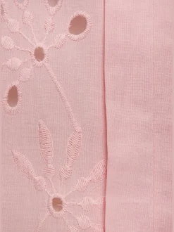 Chemisier en dentelle chemisier d'été léger avec broderie ajourée