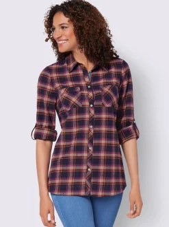 Chemisier en flanelle pur coton