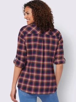 Chemisier en flanelle pur coton