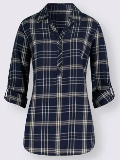 Chemisier en flanelle pur coton