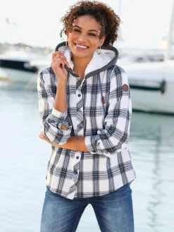 Chemisier en flanelle pur coton