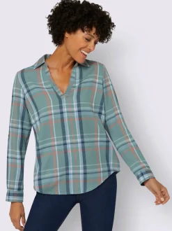 Chemisier en flanelle pur coton
