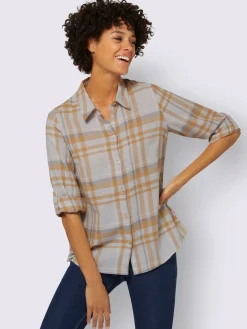 Chemisier en flanelle pur coton