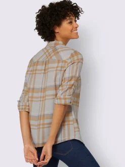 Chemisier en flanelle pur coton