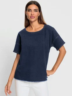 Chemisier en jean denim doux