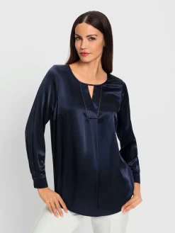 Chemisier en satin 47% soie