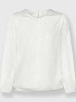 Chemisier en satin polyester recyclé