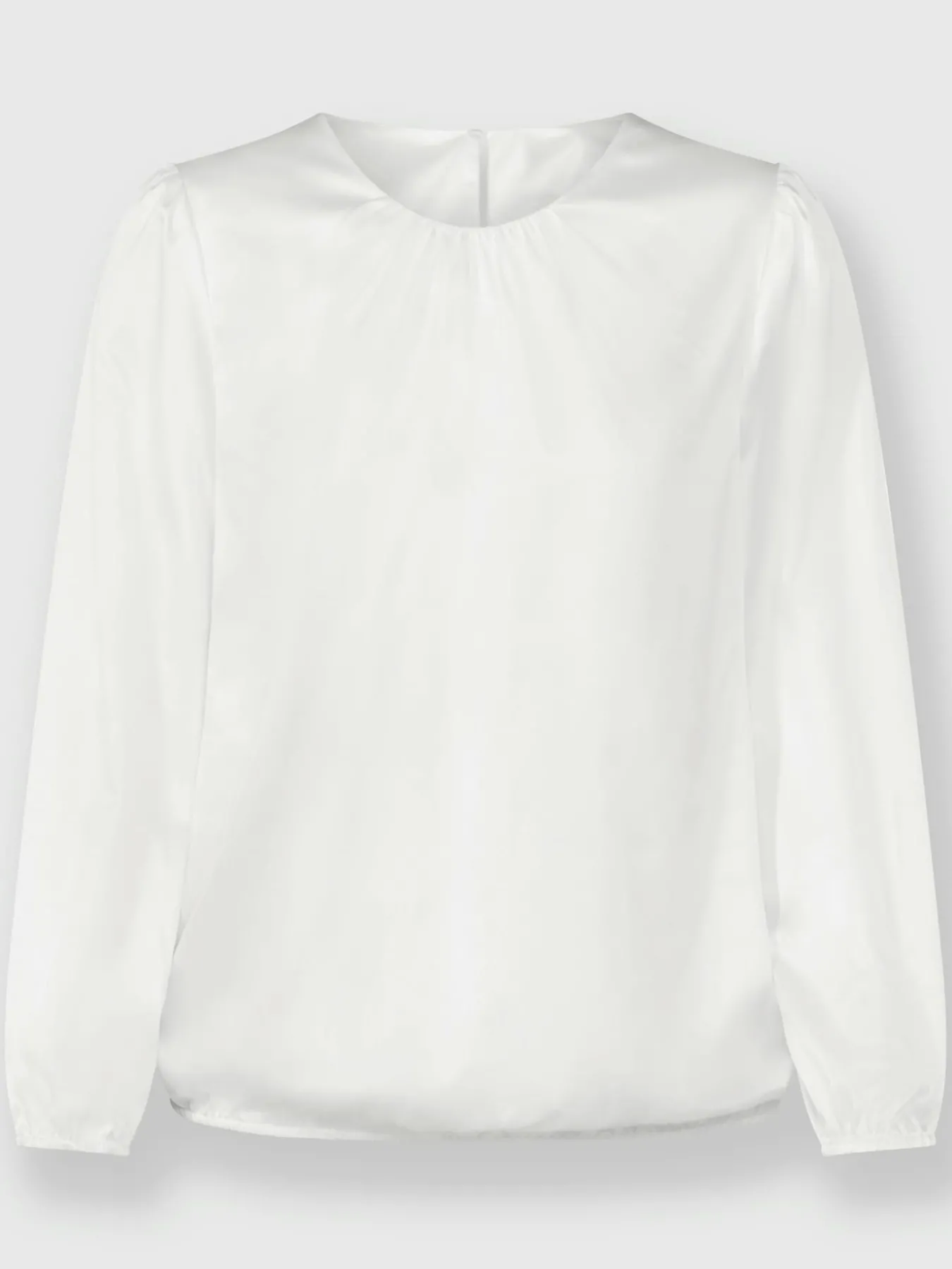 Chemisier en satin polyester recyclé