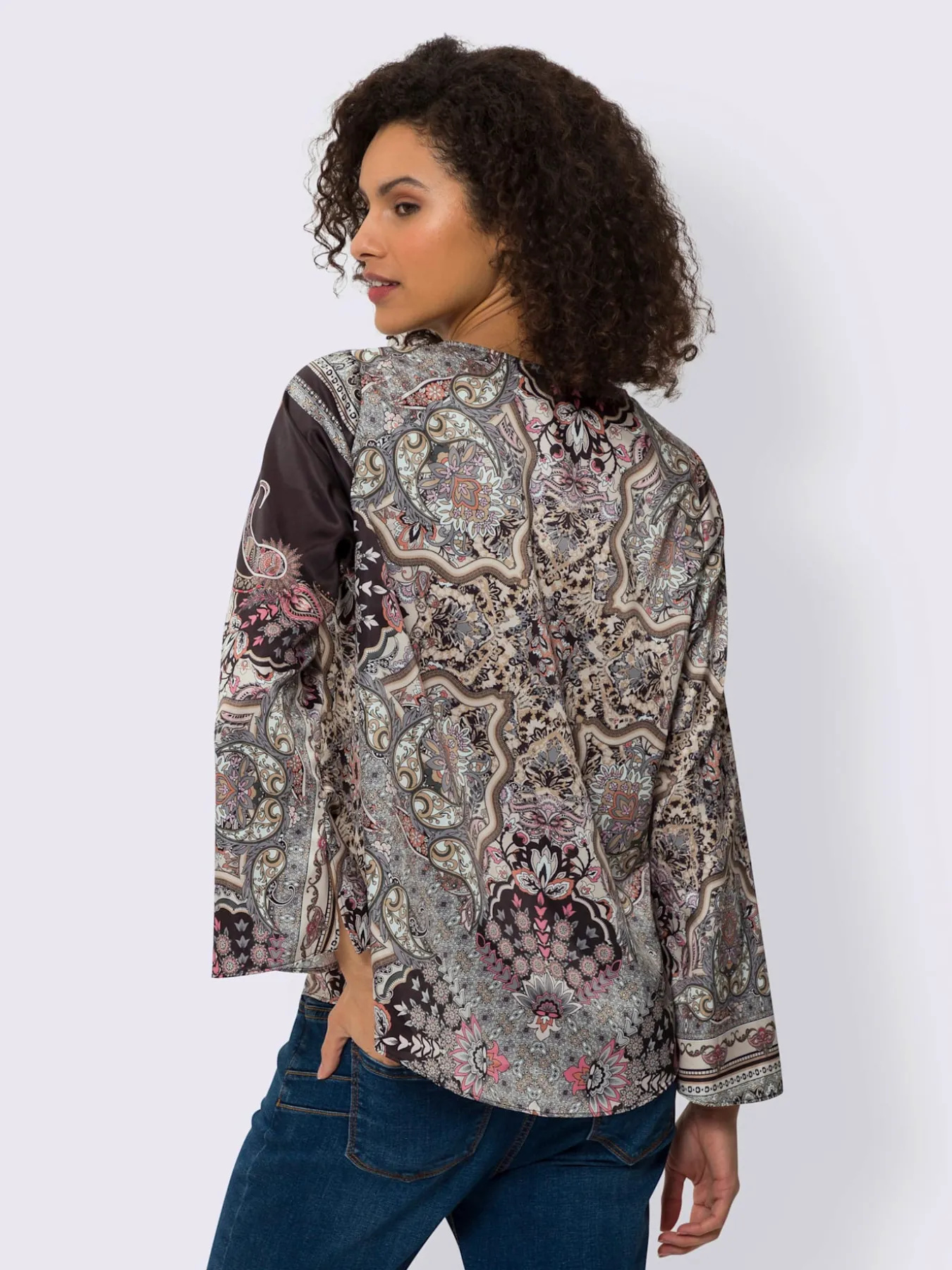 Chemisier en satin qualité tissée