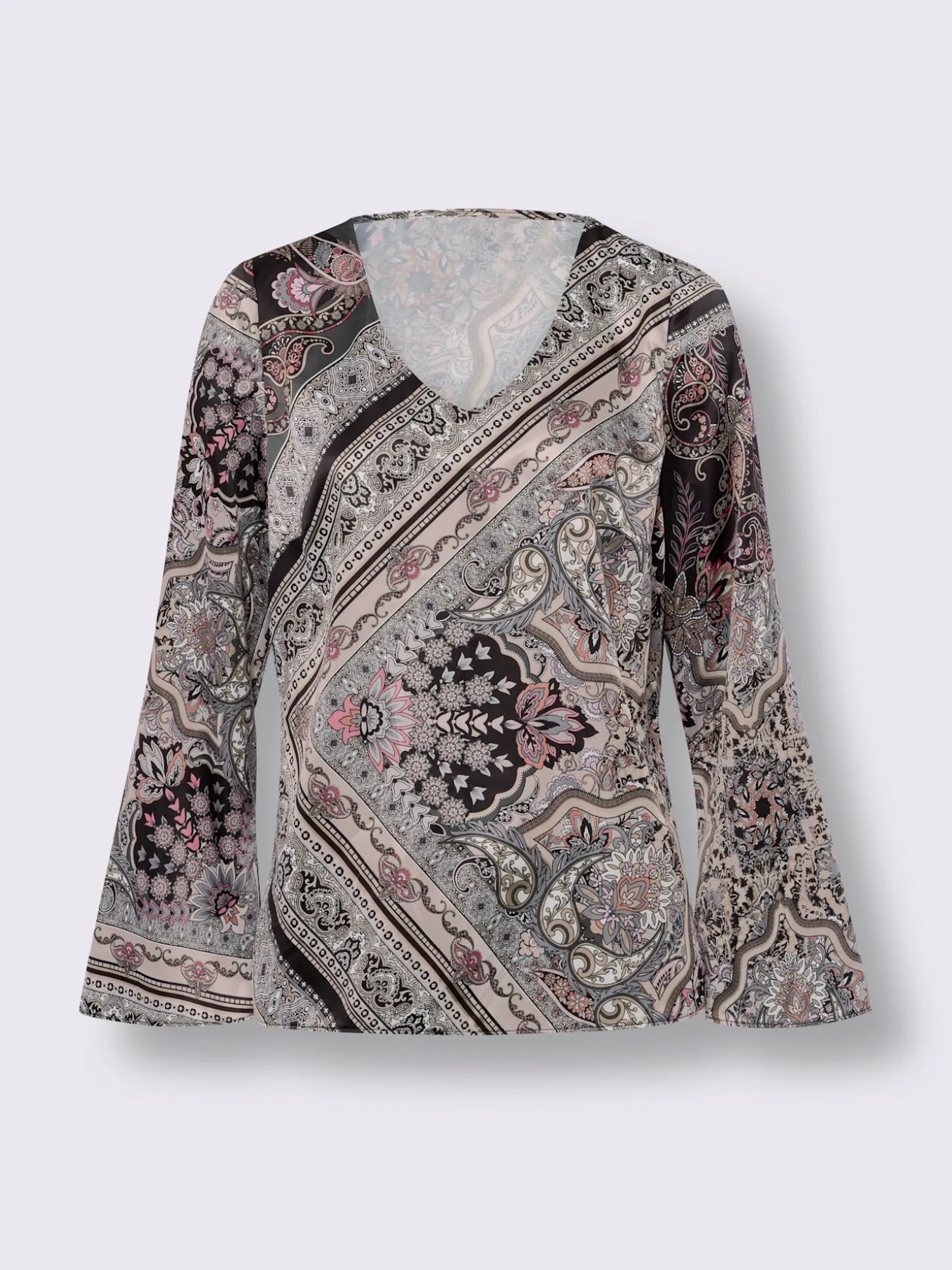 Chemisier en satin qualité tissée