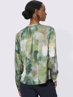 Chemisier en satin satin mat élégant