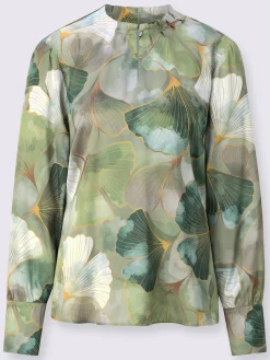 Chemisier en satin satin mat élégant
