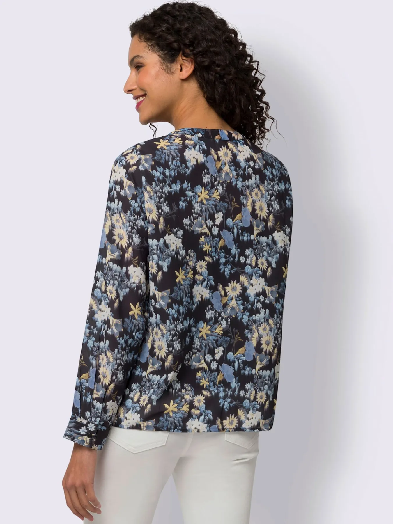 Chemisier imprimé floral délicat