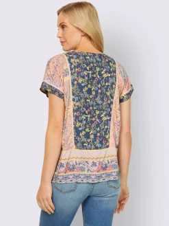 Chemisier imprimé patchwork