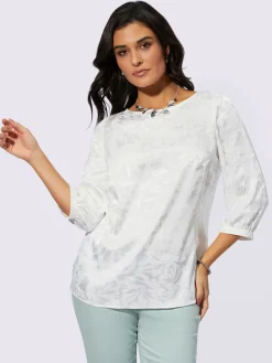 Chemisier joli motif jacquard