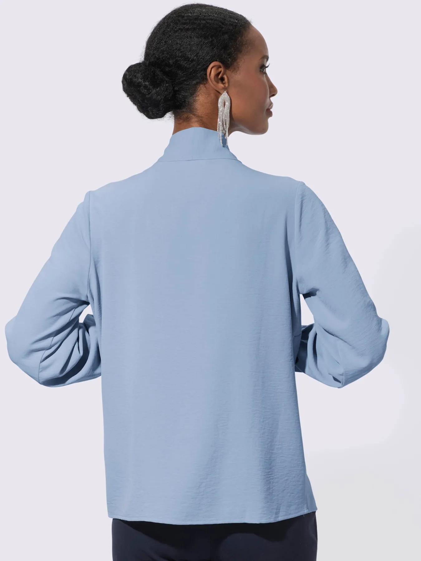 Chemisier lavallière lavallière tendance