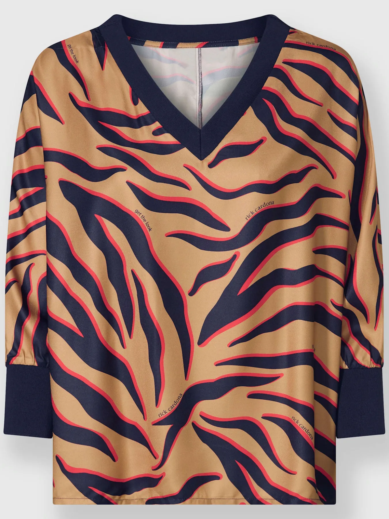 Chemisier motif animal tendance