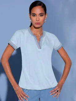 Chemisier sans manches pure viscose