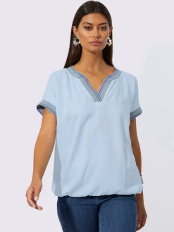 Chemisier sans manches pure viscose