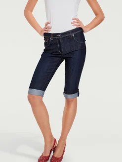Corsaire en jean coupe skinny