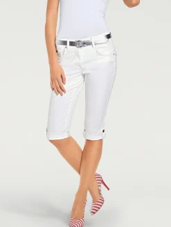 Corsaire en jean coupe skinny