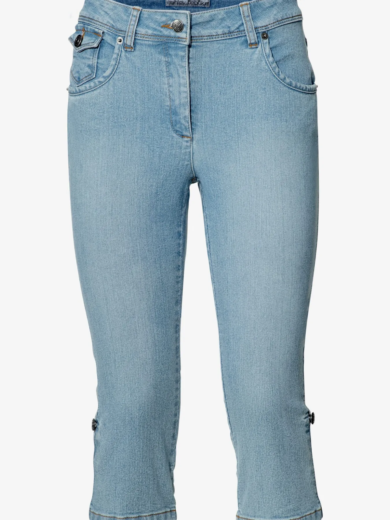 Corsaire en jean coupe skinny