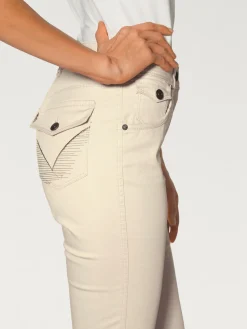 Corsaire en jean coupe skinny
