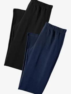 Corsaire lot de 2 pantalons basiques longueur 3/4
