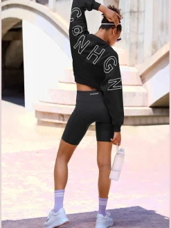 Cycliste performance avec large ceinture