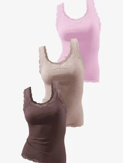 Débardeur en dentelle un basique tendance