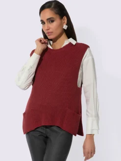 Débardeur en tricot 50% coton