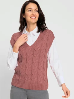 Débardeur en tricot 50% coton