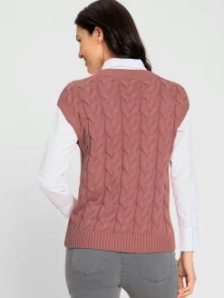 Débardeur en tricot 50% coton
