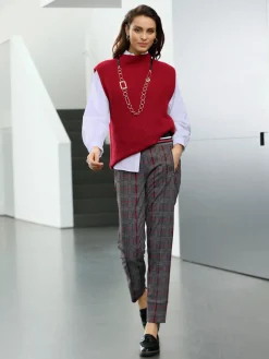 Débardeur en tricot 30% laine vierge (mérinos)