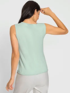 Débardeur en tricot 30% soie