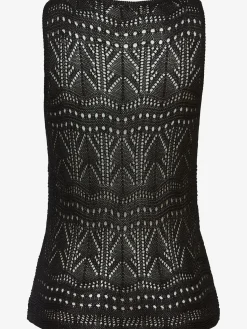 Débardeur en tricot encolure dégagée
