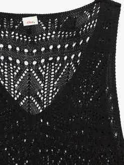 Débardeur en tricot encolure dégagée